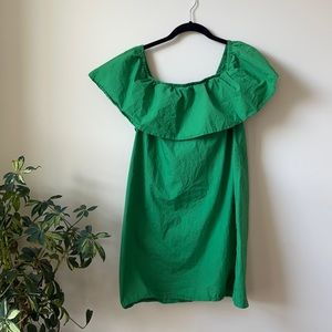 Off shoulder mini dress